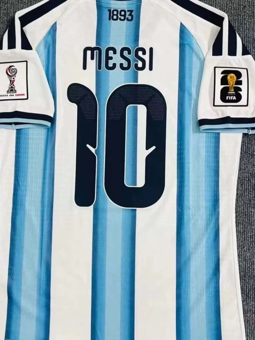 adidas Argentina Blue White Home Jersey #10